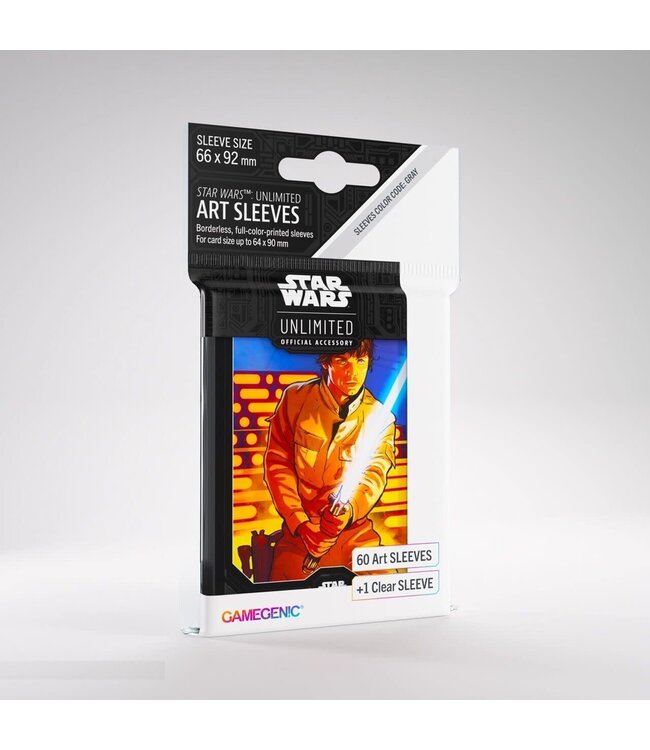 Star Wars: Unlimited 60 Art Sleeves: Luke Skywalker (ML)