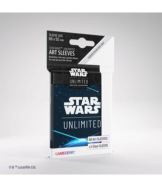 Star Wars: Unlimited 60 Art Sleeves: Space Blue (ML)