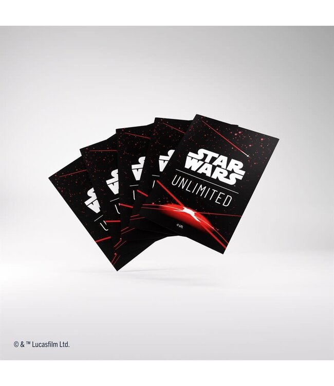 Star Wars: Unlimited 60 Art Sleeves: Space Red (ML)