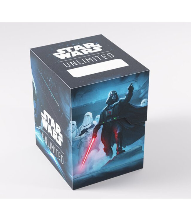STAR WARS UNLIMITED  -  GAMEGENIC  -  BOÎTE POUR DECK EN PLASTIQUE - DARTH VADOR (60) (ML)