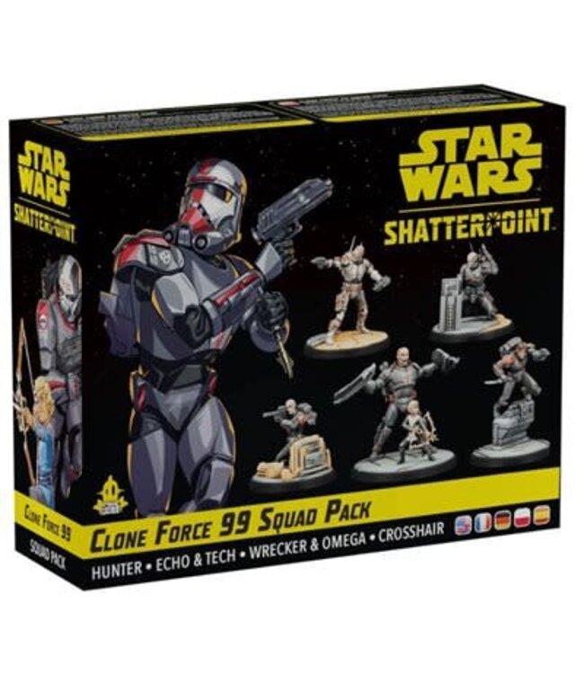 Star Wars Shatterpoint Clone Force 99 Squad Pack (ML)