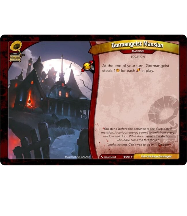 Keyforge: Winds of Exchange Adventures: Fall of the House Gormangeist (EN)