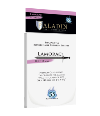 Paladin Sleeves: Lamorac 70 x 110mm (ML)