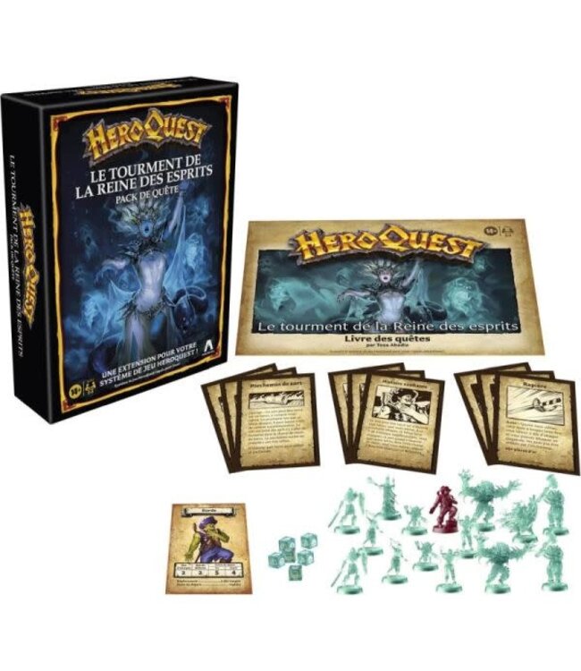 HERO QUEST  -  LE TOURMENT DE LA REINE DES ESPRITS (FR)