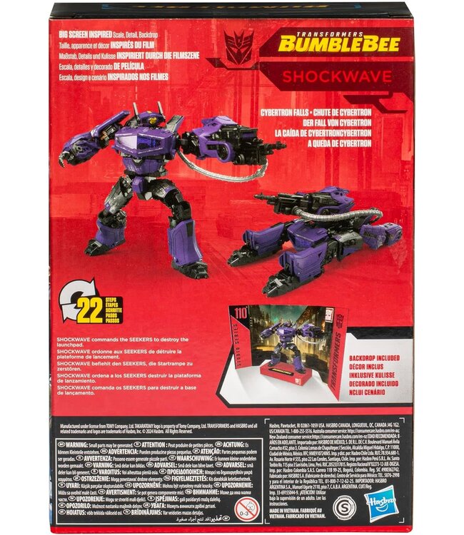 Transformers - Studio Series 110 - Voyager: SHOCKWAVE (ML)