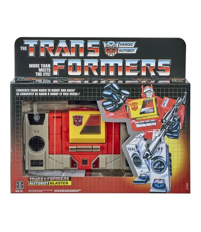Transformers - G1-Reissue: AUTOBOT BLASTER (ML)
