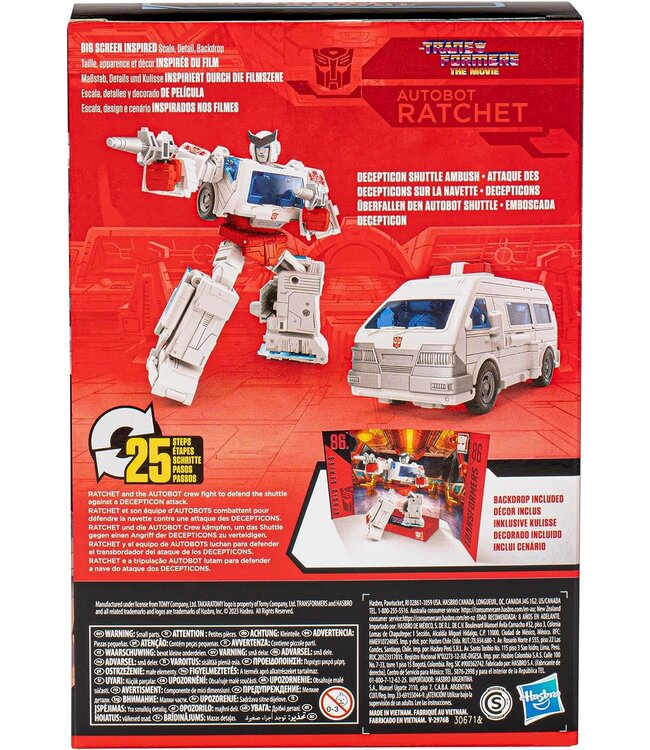 Transformers - Studio Series 86 - Voyager: AUTOBOT RATCHET (ML)