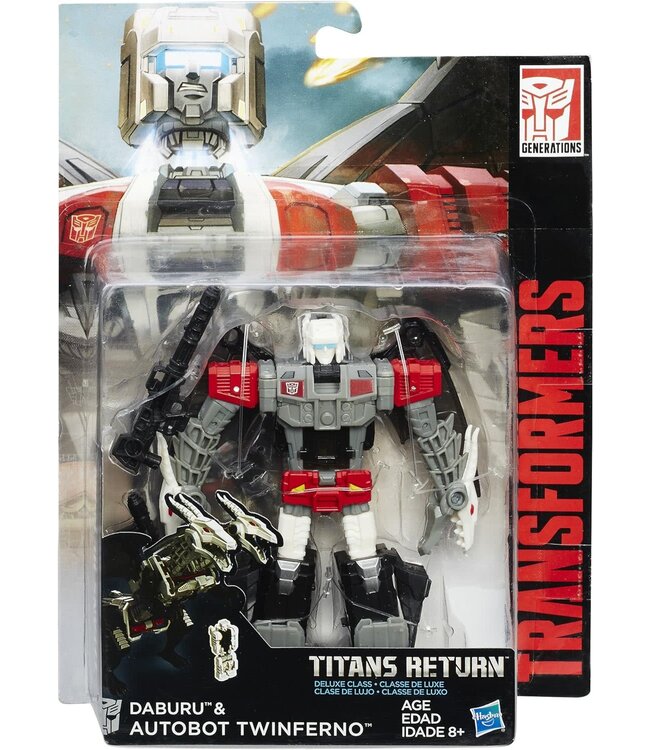 Transformers - Titans Return - Deluxe: Daburu AUTOBOT TWINFERNO (ML)