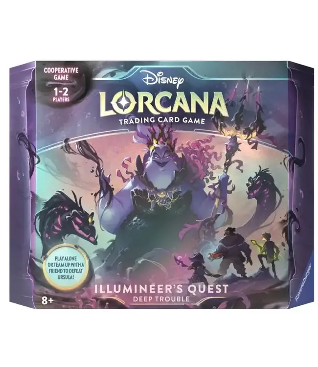 DISNEY LORCANA  -  URSULA'S RETURN  -  ILLUMINEER'S QUEST - DEEP TROUBLE (EN)