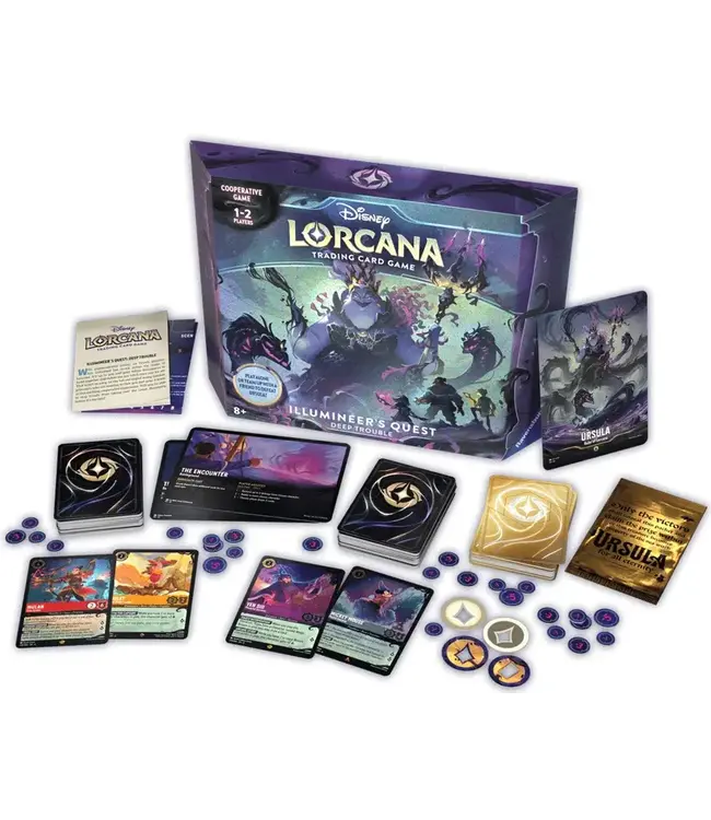 DISNEY LORCANA  -  URSULA'S RETURN  -  ILLUMINEER'S QUEST - DEEP TROUBLE (EN)