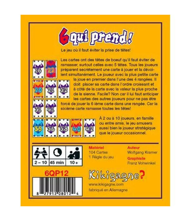 6 QUI PREND! (FR)