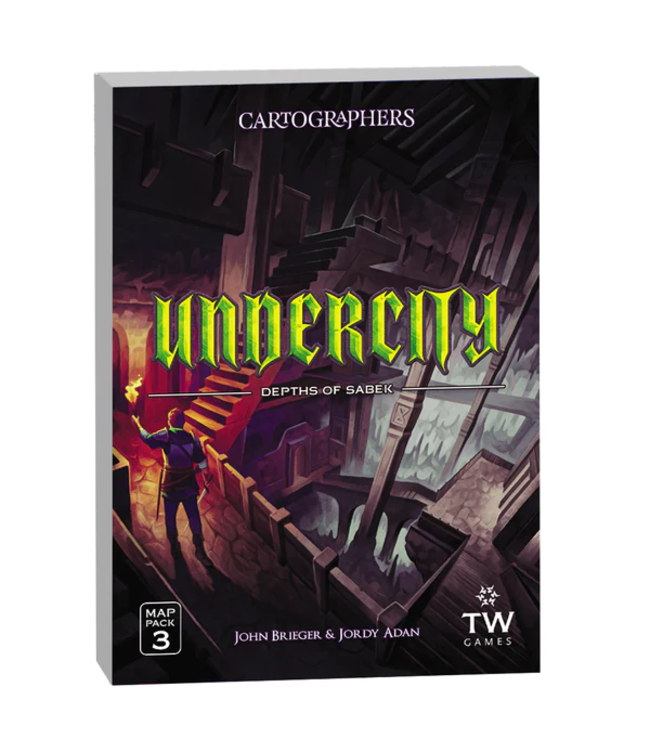 Cartographers: Map Pack 3, Undercity (EN)