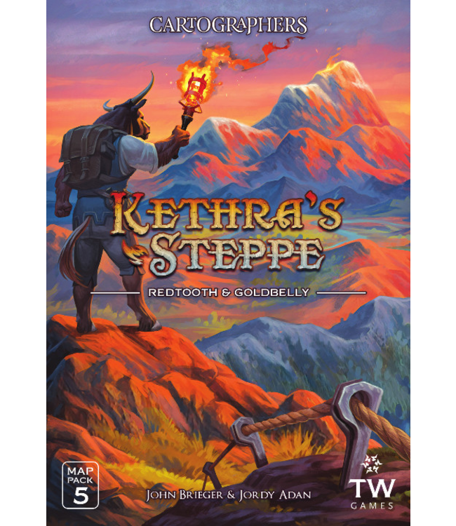 CARTOGRAPHERS HEROES MAP PACK 5: KETHRA'S STEPPE