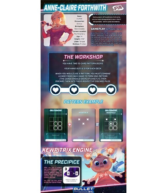 BULLET ANNE-CLAIRE FORTHWITH PROMO