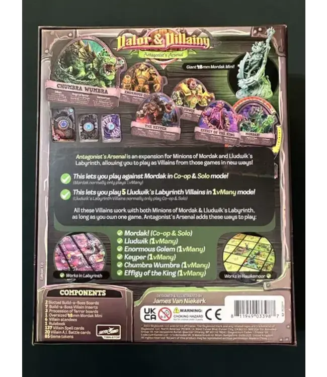 VALOR AND VILLAINY: ANTAGONIST ARSENAL (EN)