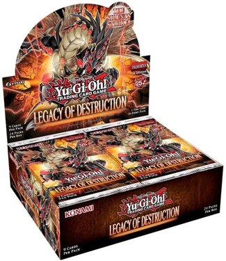Yugioh: Legacy of Destruction Booster Display