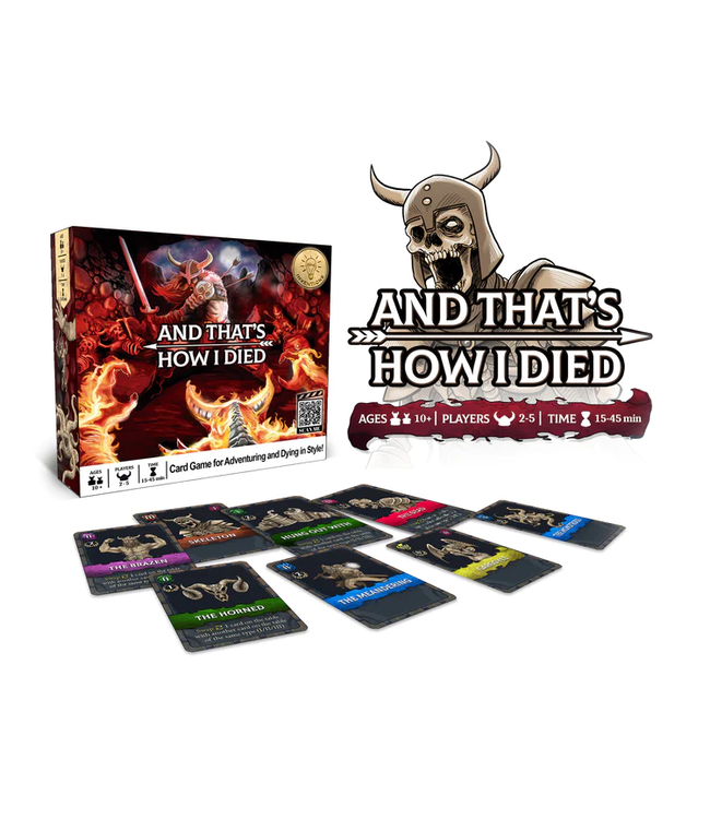 AND THAT'S HOW I DIED  -  BASE GAME (EN)