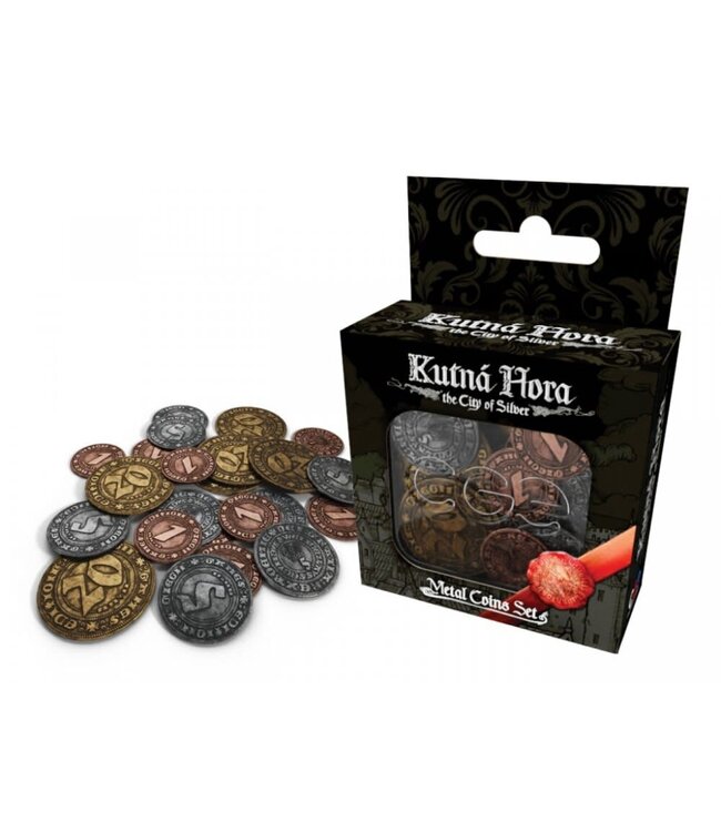 KUTNÁ HORA  -  THE CITY OF SILVER - METAL COINS SET (ML)