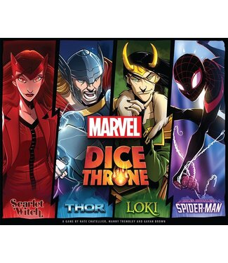 DICE THRONE  -  MARVEL  -  SCARLET WITCH VS. THOR VS. LOKI VS. SPIDER-MAN (FR)