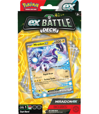 POKEMON  -  EX BATTLE DECK - MIRAIDON EX (EN)