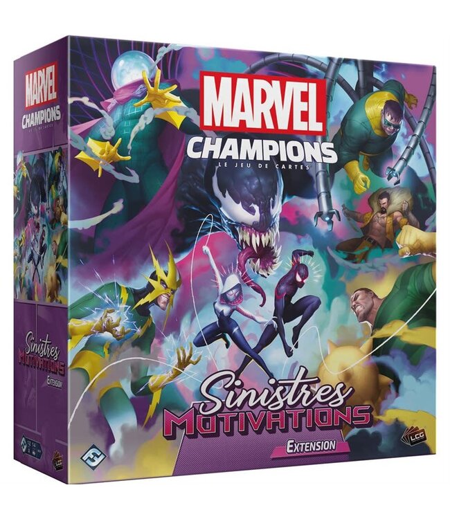 MARVEL CHAMPIONS JCE: SINISTRES MOTIVATIONS - PAQUET EXTENSION (FR)