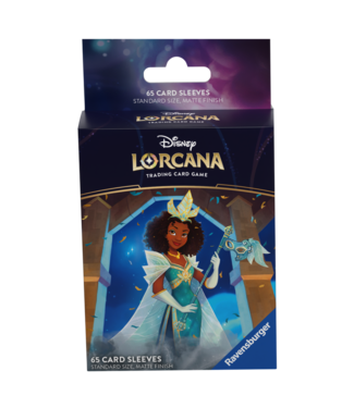 Disney Lorcana :  65 Card Sleeves Matte Finish - Tiana