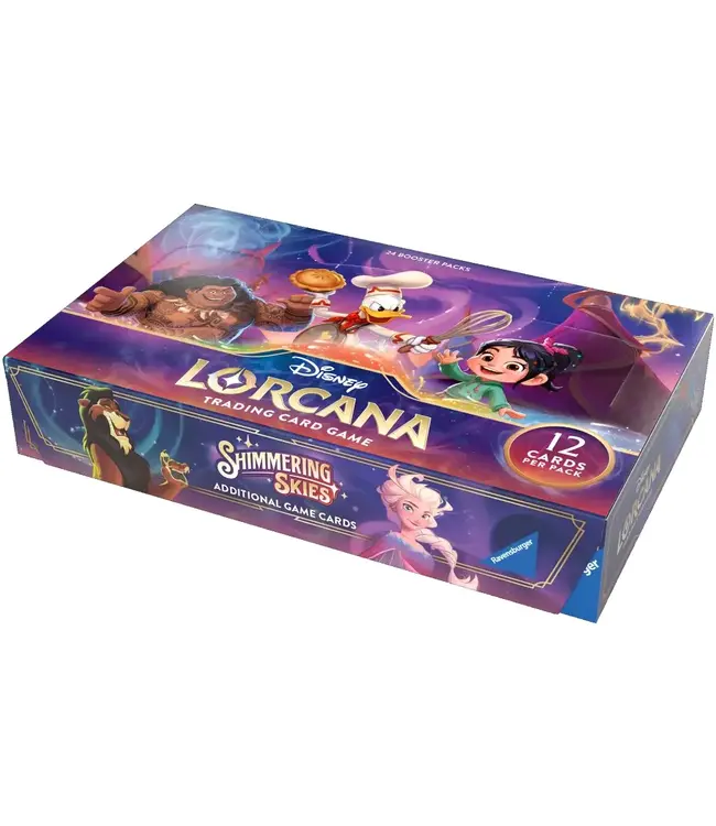 Disney Lorcana :  Ciel Scintillant - Booster Pack - Display (B24) - (FR)