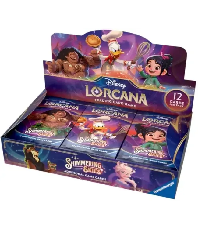 Disney Lorcana :  Ciel Scintillant - Booster Pack - Display (B24) - (FR)