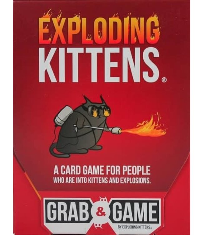 EXPLODING KITTENS  -  GRAB AND GAME EDITION (EN)