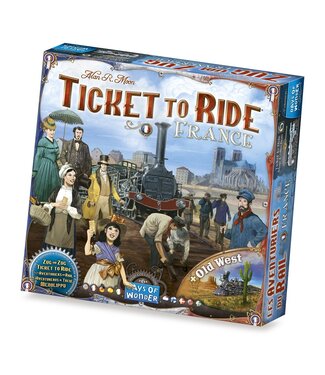 TICKET TO RIDE  -  FRANCE + OLD WEST (ML)