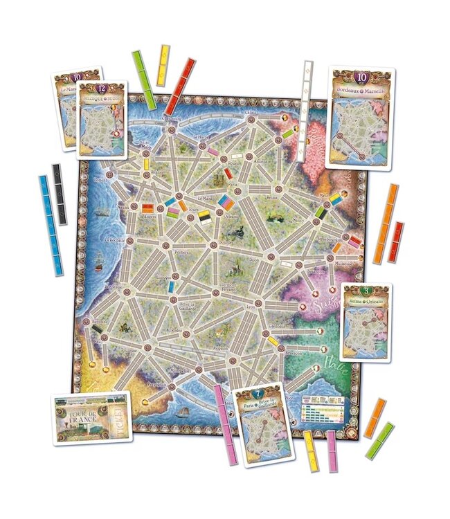 TICKET TO RIDE  -  FRANCE + OLD WEST (ML)