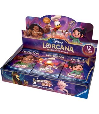 DISNEY LORCANA  -  SHIMMERING SKIES  -  BOOSTER DISPLAY (EN)