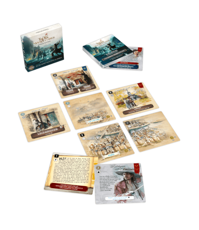 CARTAVENTURA  -  3 MOUSQUETAIRES  -  L'HONNEUR DE LA REINE (FR)