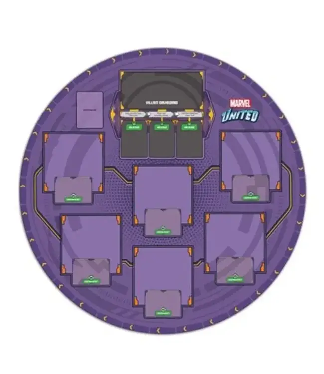 MARVEL UNITED  -  PLAYMAT  - DOUBLE-SIDED (EN)