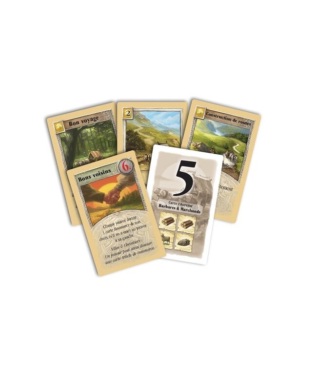 CATAN  -  EXTENSION - BARBARES ET MARCHANDS - ÉDITION 2024 (FR)