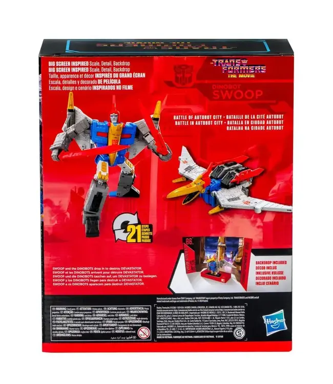 TRANSFORMERS STUDIO SERIES 86: LEADER - DINOBOT SWOOP