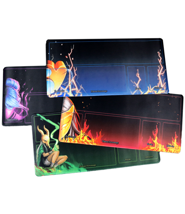 Slay the Spire: character playmats (FR)