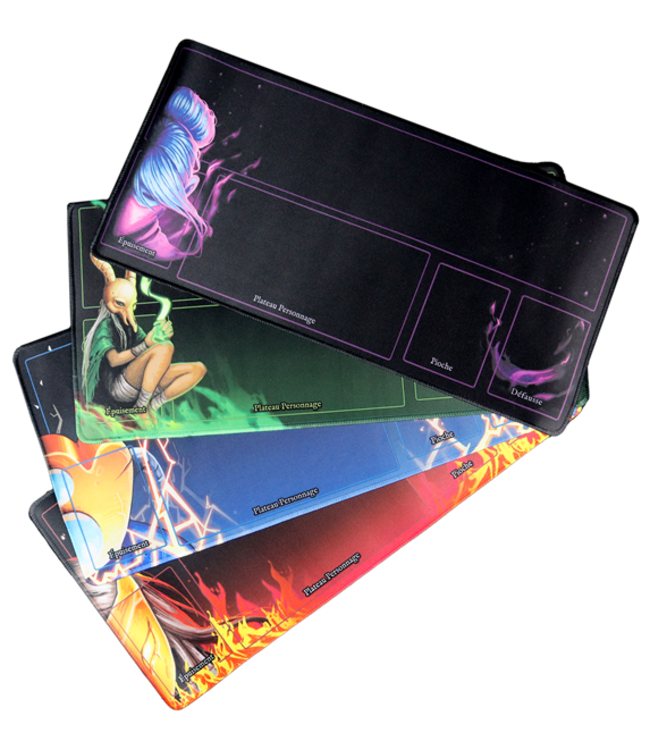 SLAY THE SPIRE  -  CHARACTER & DECK PLAYMATS (FR)