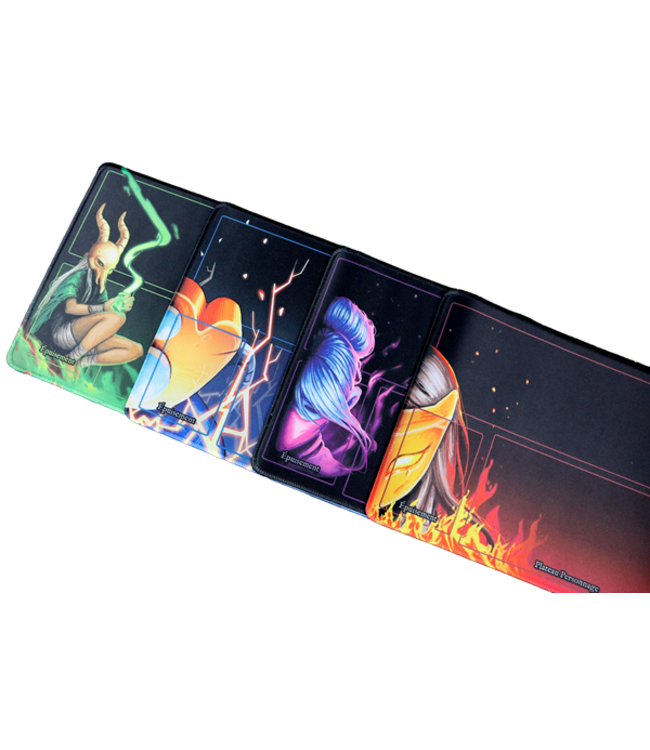 SLAY THE SPIRE  -  CHARACTER & DECK PLAYMATS (FR)