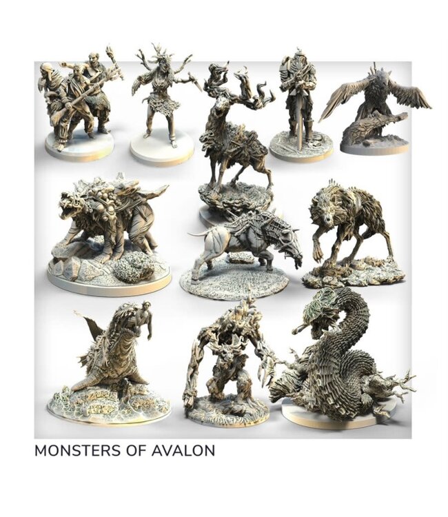 TAINTED GRAIL : THE FALL OF AVALON  -  MONSTERS OF AVALON (EN)