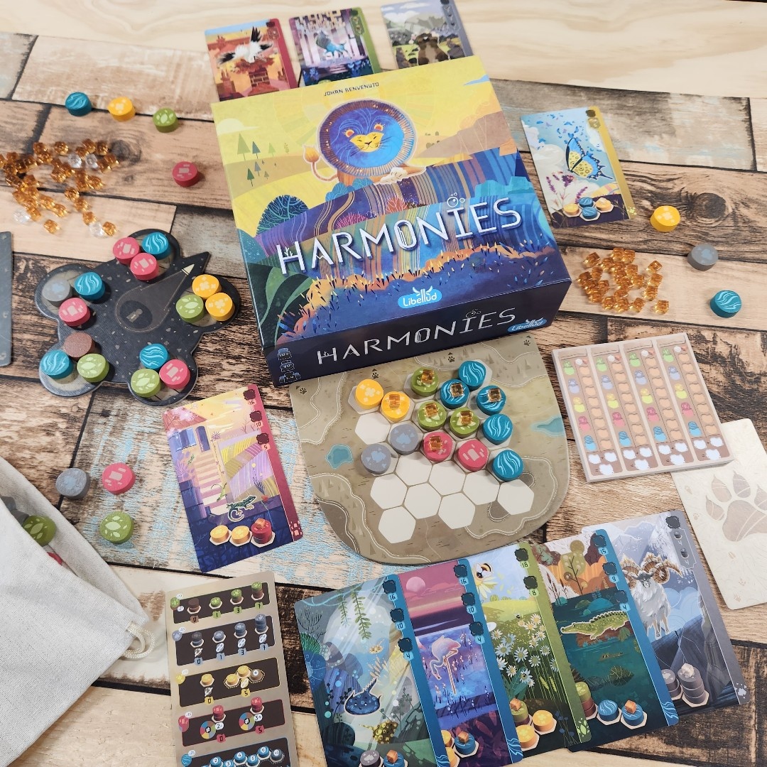 Harmonies (EN) | Board Game| Le Maitre Du Jeu Verdun| - Le Maitre Du ...