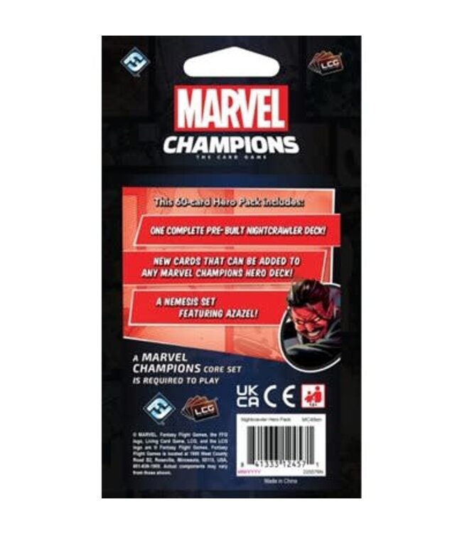 MARVEL CHAMPIONS : THE CARD GAME  -  NIGHTCRAWLER (EN)