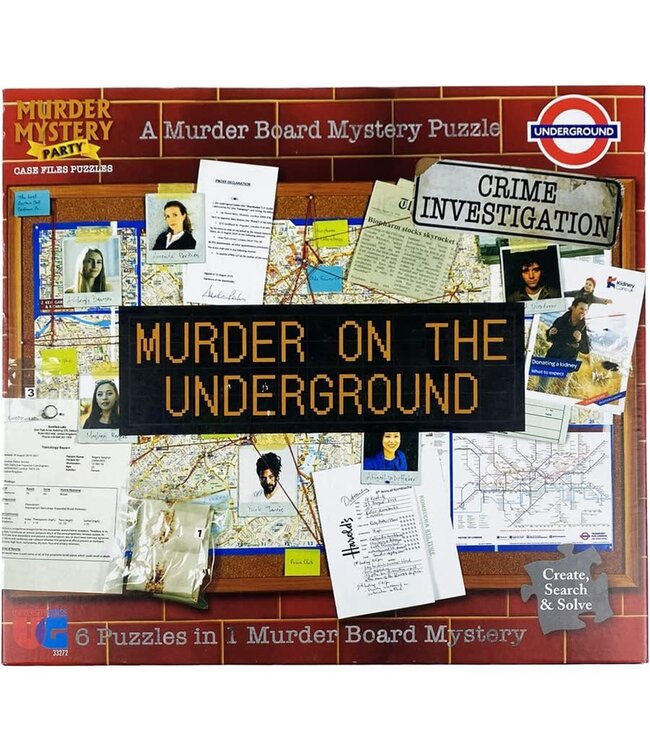 Murder Mystery Party: Murder On The Underground (EN)