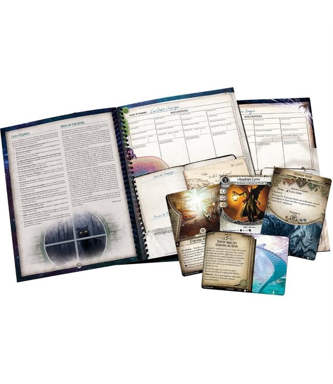 HORREUR À ARKHAM : LE JEU DE CARTES  -  LES DÉVOREURS DE RÊVES  -  EXTENSION CAMPAGNE (FR)