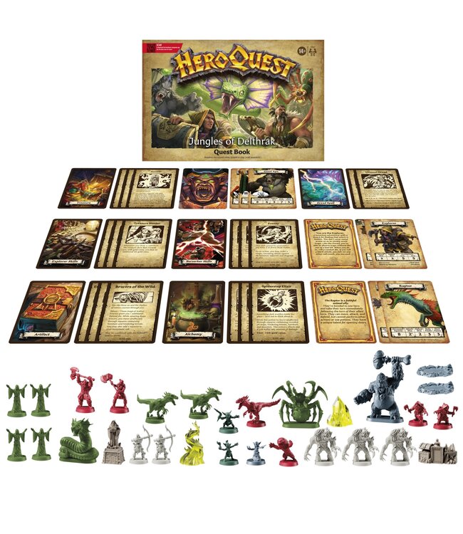 HERO QUEST JUNGLES OF DELTHRAK (EN)