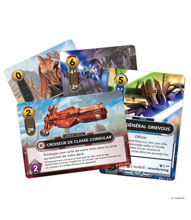 STAR WARS  -  STAR WARS : DECKBUILDING GAME  -  ÉDITION THE CLONE WARS  (FR)