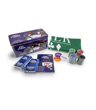 POKER SET  -  PRO POKER - TEXAS HOLD´EM SET