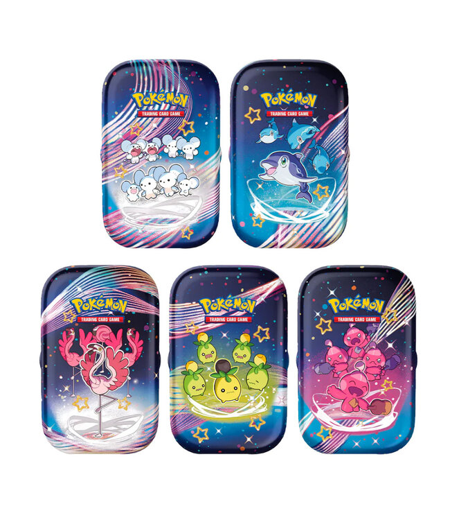 POKEMON  -  SCARLET AND VIOLET  # SV4.5  -  PALDEAN FATES - MINI TIN - RANDOM VARIATION (EN)