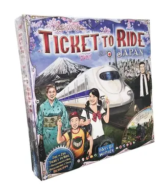 TICKET TO RIDE: MAP #7 - JAPAN / ITALY (ML)