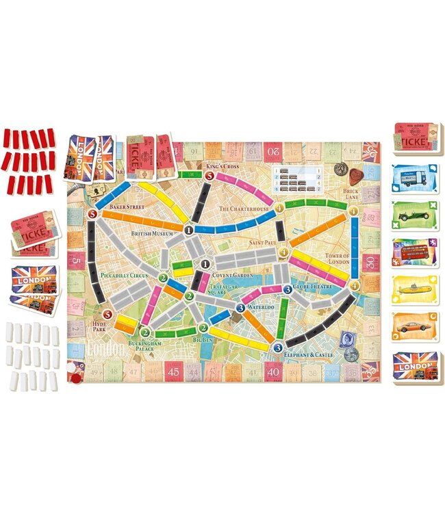TICKET TO RIDE  -   - EXPRESS - LONDON (EN)